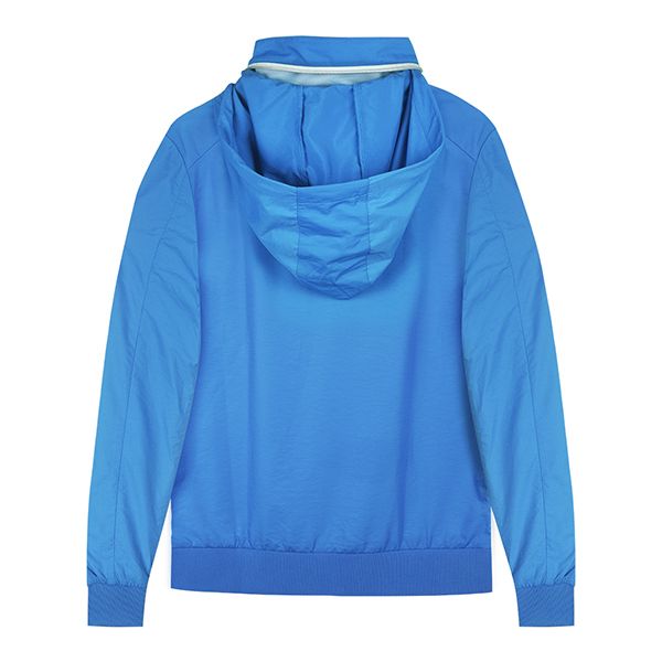 Blue Color Hoodie Light Jacket. HOM Hong Kong